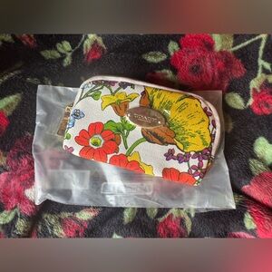Coach Floral Coin Pouch with Coach Dreams Included